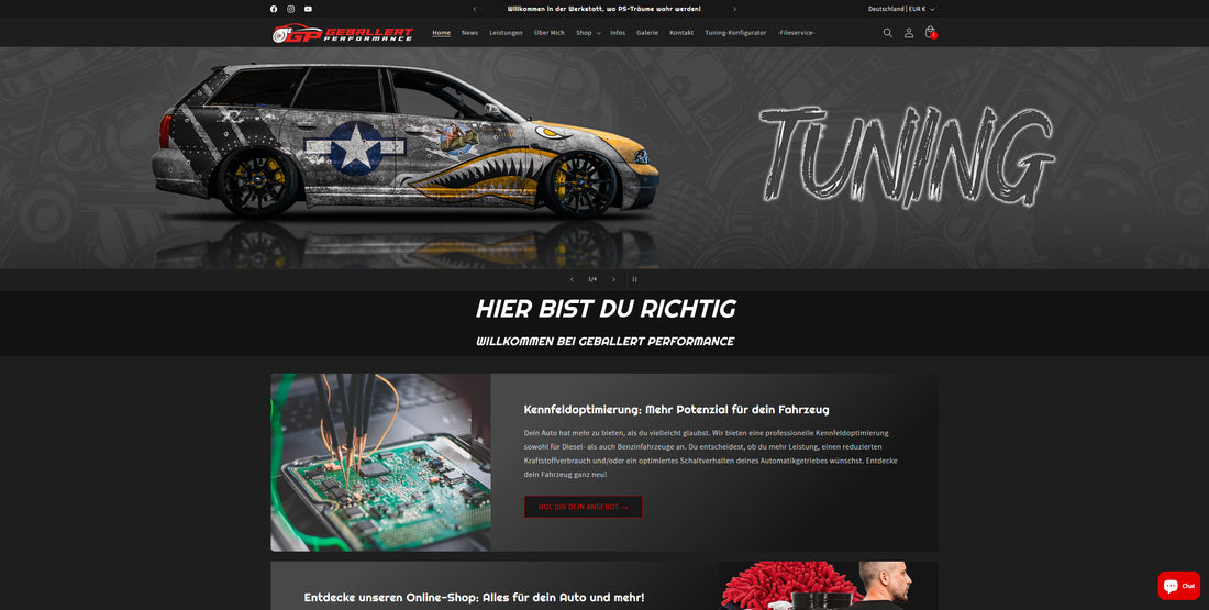 Unsere neue Homepage – frisches Design und Live-Chat!