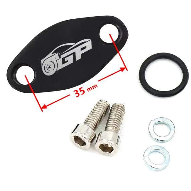 Audi VW VAG - 1.8T - Sekundärluft Verschlussplatte Set - A3 A4 S3 B5 B6