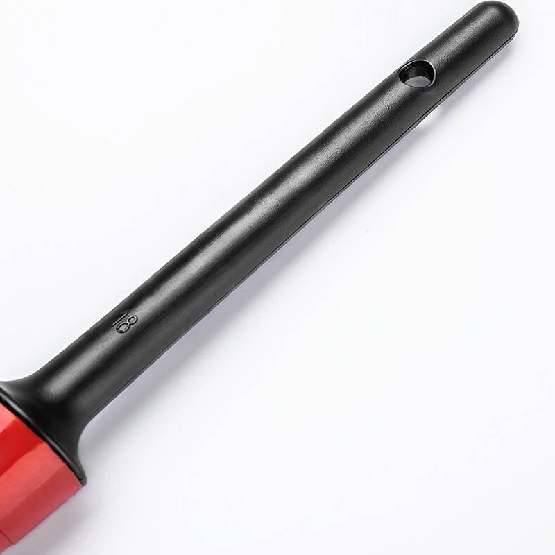 Detailing Pinsel Bürsten Reinigungspinsel Set 5 Stk.- Schwarz Rot - Geballert Performance