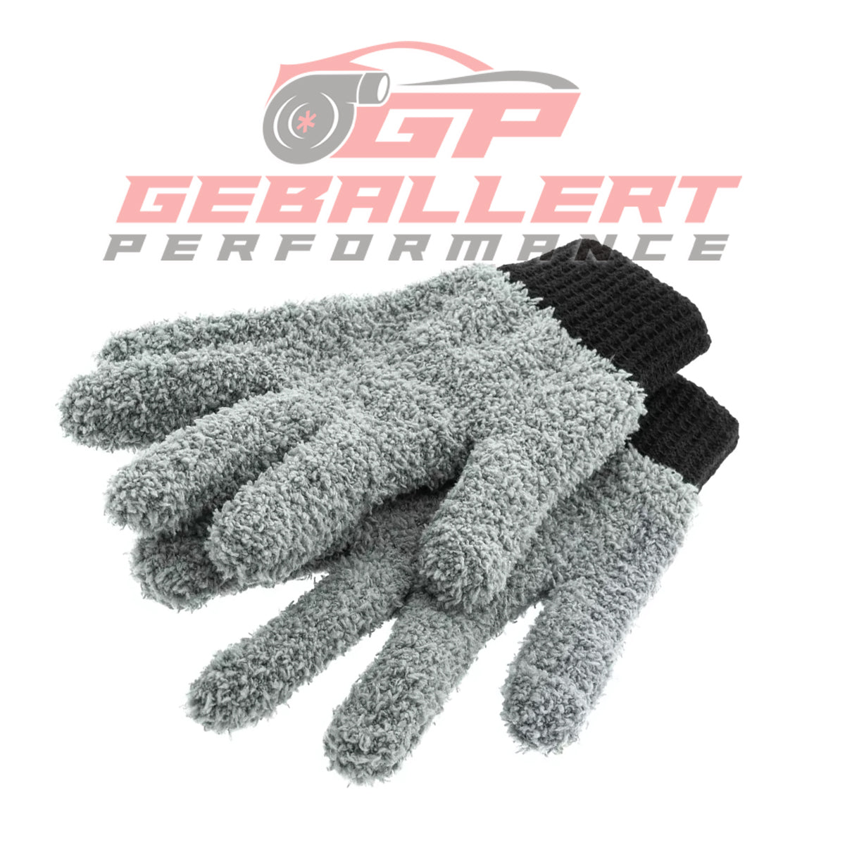 DetailGlove - Mikrofaser Waschhandschuh Paar - Geballert Performance