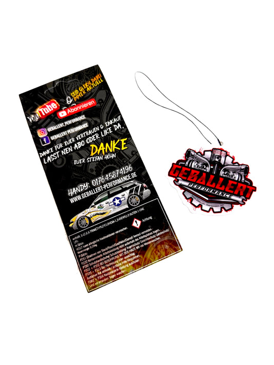 Geballert Performance V2 Duftbaum - Car Scent