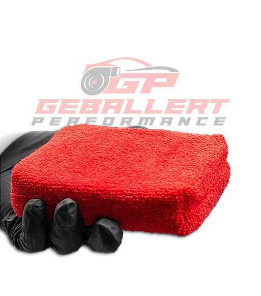 RedForce Sponge - Microfiber Applicator - Red - Geballert Performance