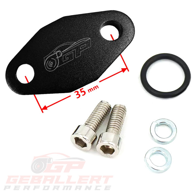 Audi VW VAG - 1.8T - Sekundärluft Verschlussplatte Set - A3 A4 S3 B5 B6