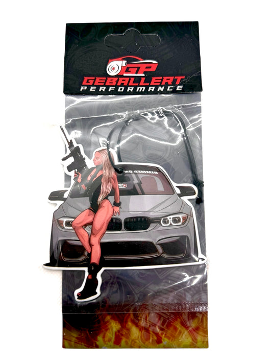 Sexy BMW M4 Girl Duftbaum - Lufterfrischer - Car Scent