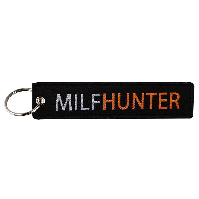 MILFHUNTER - Stoff - Schlüsselanhänger