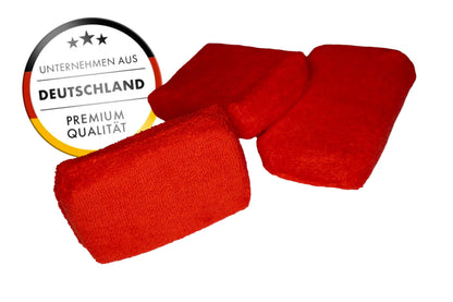 RedForce Sponge - Microfiber Applicator - Red - Geballert Performance