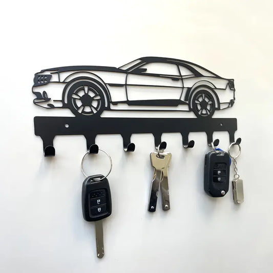 Schlüsselbrett Schlüsselhalter Chevrolet - Metall - Schwarz - Wunschgravur möglich