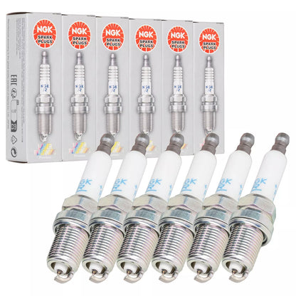 NGK PFR7Q Zündkerzen Laser Platinum - 6 Stück - Audi S4 RS4 B5 - 7963
