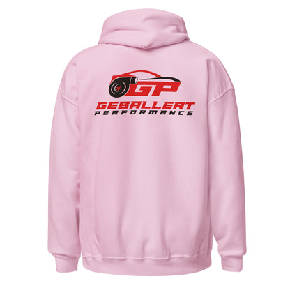 Hoodie Girl Pink Edition Geballert Performance Unisex-Kapuzenpullover Big Backprint Small Front