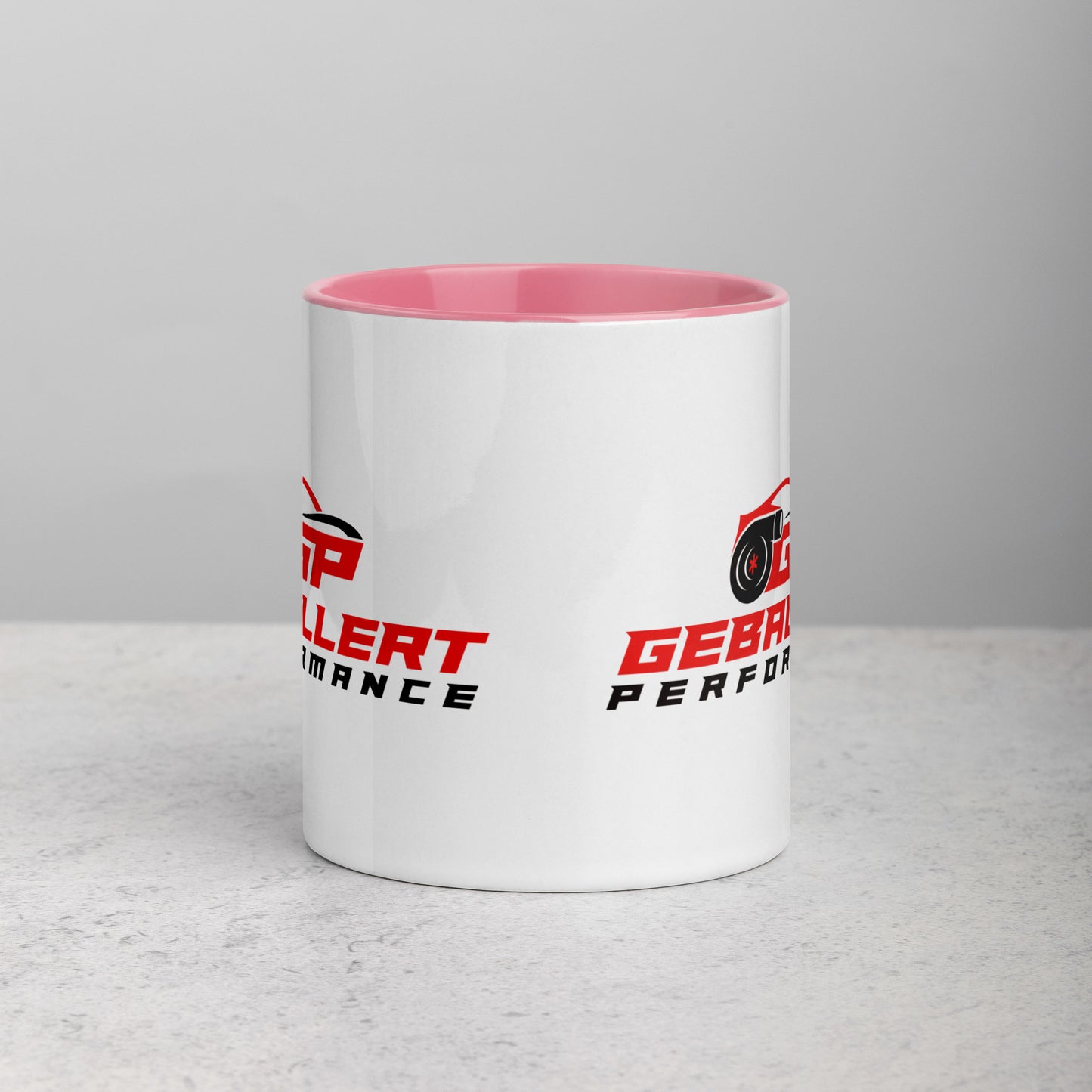 Tasse mit farbiger Innenseite (Schwarz,Pink,Rot) Geballert Performance